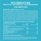 Tavoletta Di Cioccolato Keto Con Granella Di Cacao E Sale 100g