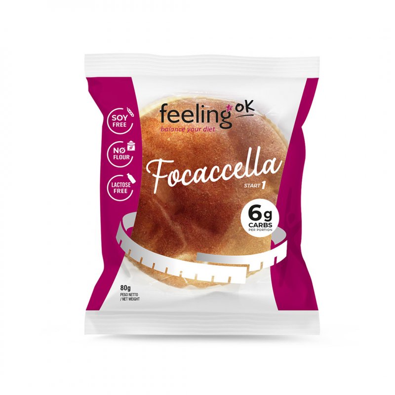 Focaccella +Protein 80gr Feeling Ok