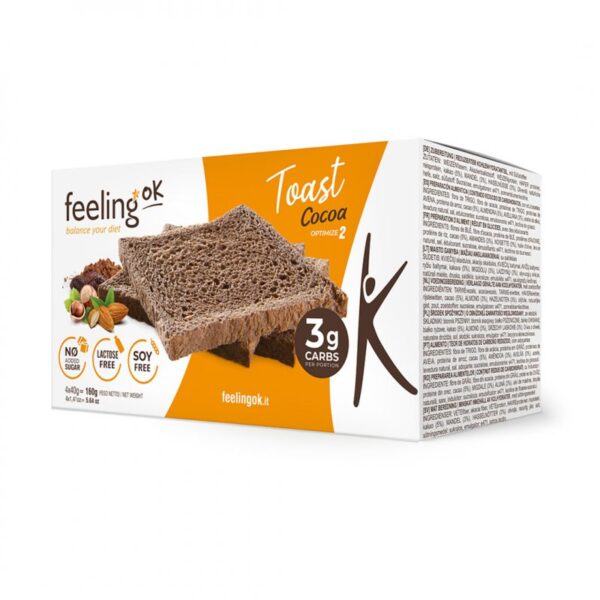Toast +Fibre Feeling Ok 160gr (4x40gr)