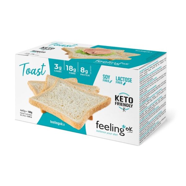 Toast +Fibre Feeling Ok 160gr (4x40gr)