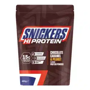 Proteine in polvere Snickers Cioccolate, Caramel e Peanut 455gr