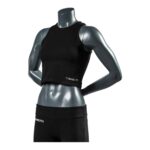 Lady Short Tank Top nero