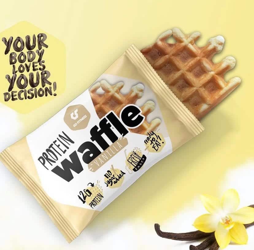 protein waffle vaniglia