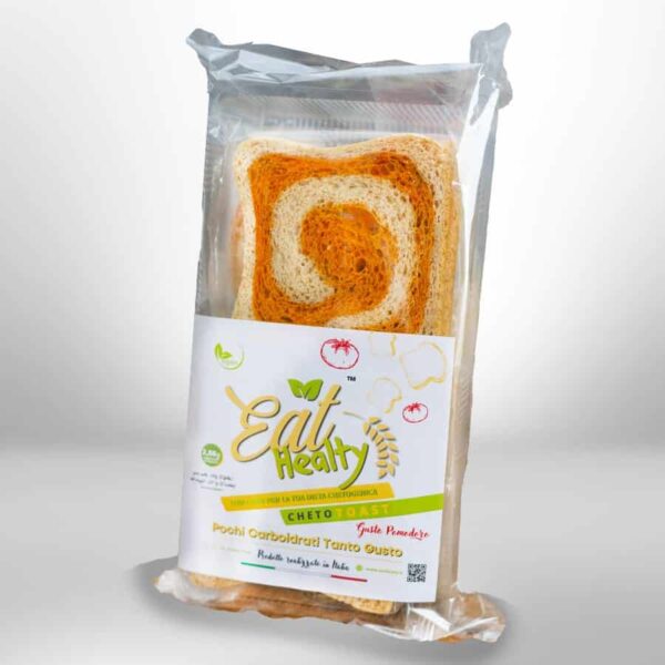 cheto toast al pomodoro