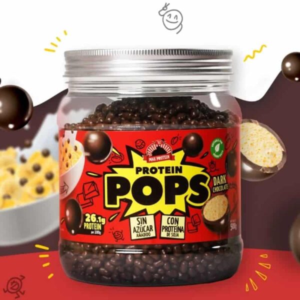 Pops Dark Chocolate Max Protein 500gr