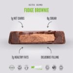 Bombe Keto Brownie al cioccolato fondente 17gr