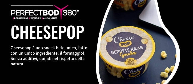 Cheesepop - Il formaggio Keto