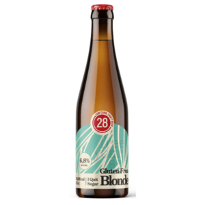 Birra Lowcarb e gluten free 28 Blonde 6.8% dorata 33cl