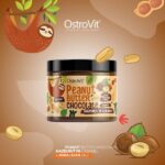 Burro di Arachidi con Cioccolato, Nocciole e Caramello 500gr crunchy