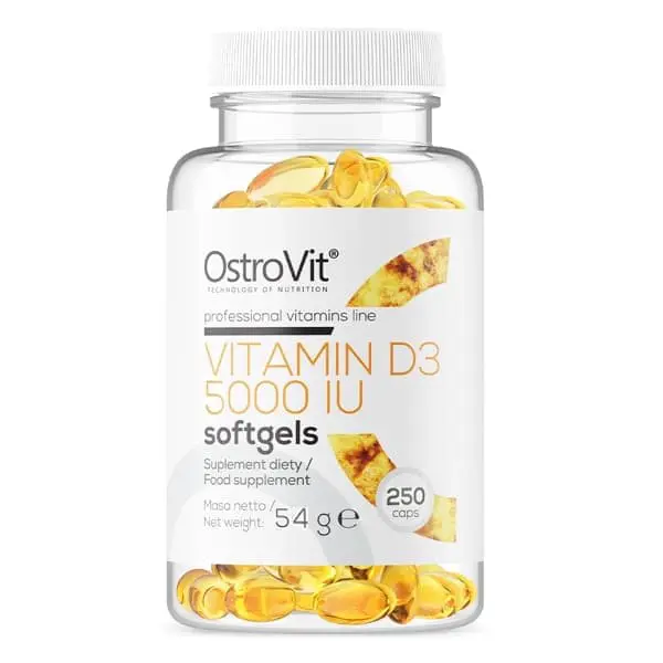 Vitamin D3 5000 IU 250 cps Ostrovit