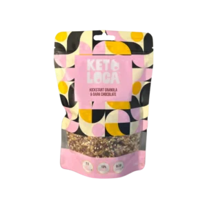 Keto Granola con Gocce di Cioccolato Fondente Belga 250gr