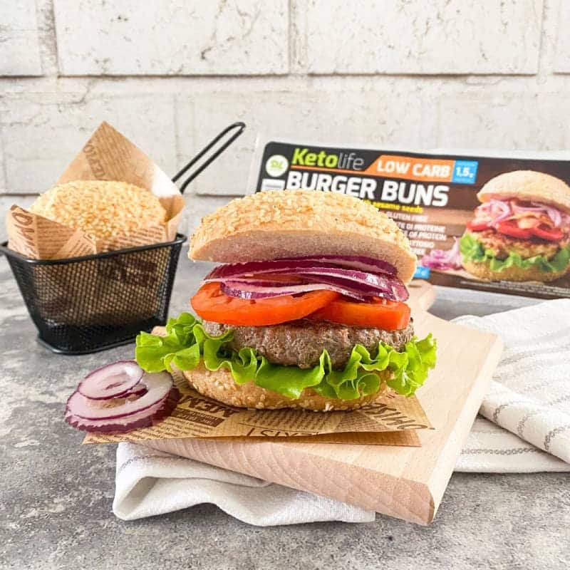 Burger Buns low carb 170gr - 2 panini