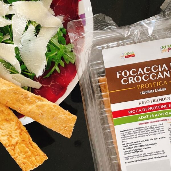 focaccia proteica