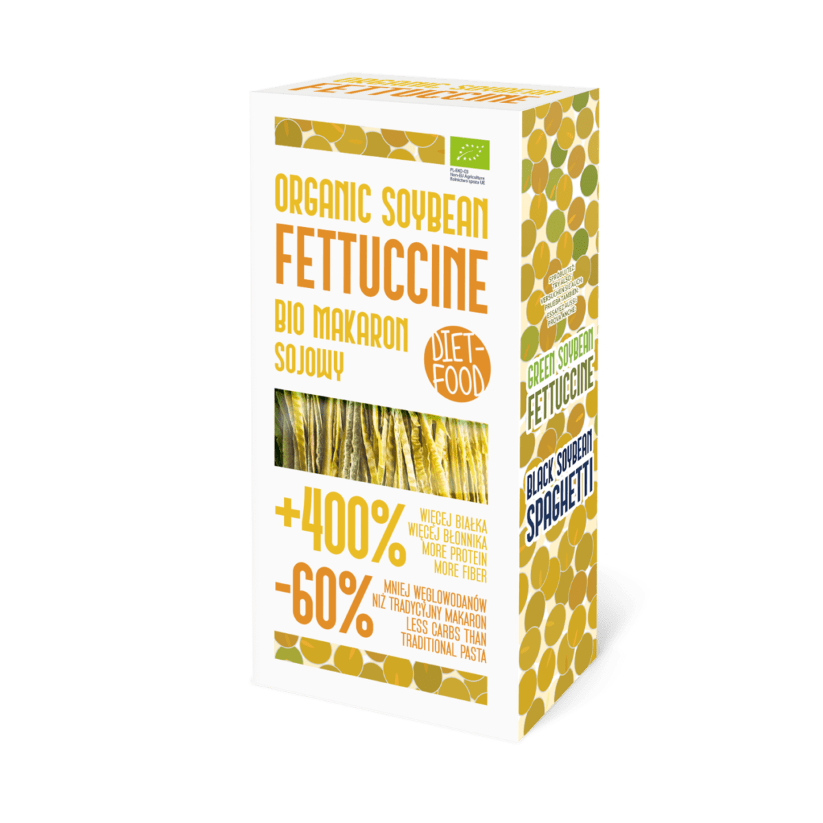 Pasta di Soia Bio Fettuccine all'arancia 200gr