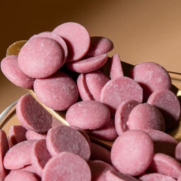 gocce di cioccolato rosa koro