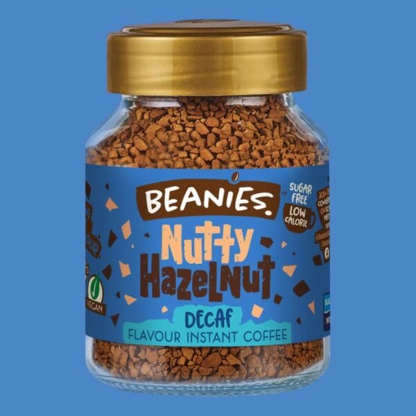 Caffè Solubile Decaffeinato Nutty Hazelnut Beanies 50gr