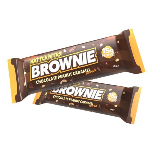 Battle Brownie Chocolate Peanut Caramel 60gr