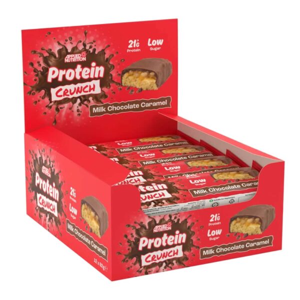Protein Crunch Bar Cioccolato e Caramello 62gr
