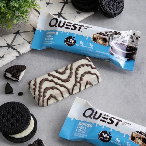 Quest Dipped Bars Chocolate Chip Cookie Dough 50gr