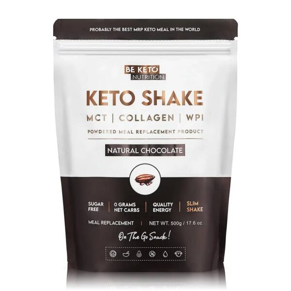 Keto Shake al gusto Natural Chocolate 500gr