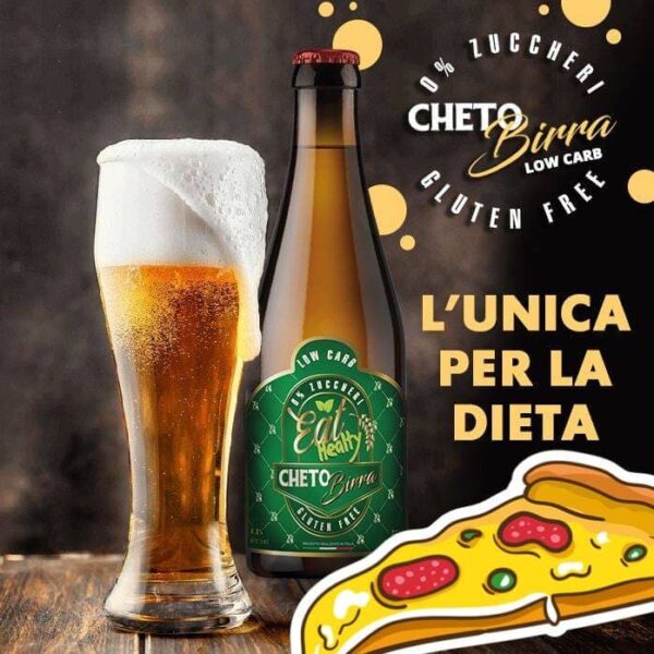Cheto Birra + Base Pizza Keto Artigianale Yuumy