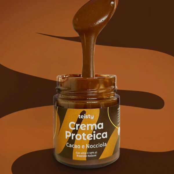 Crema Proteica - Cacao e Nocciola 200gr Teisty