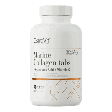 Collagene Marino + Acido Ialuronico e Vitamina C 90 compresse