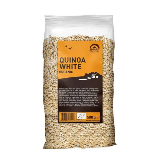 Quinoa bianca, Bio, Smart Organic, 500gr
