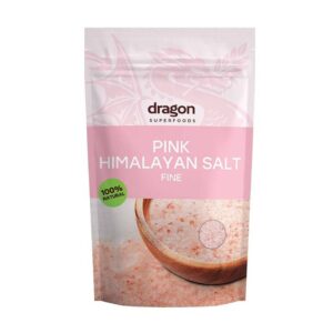 Sale dell'Himalaya, rosa, fino, Dragon Superfoods, 500g