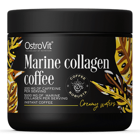 OstroVit Caffè al collagene marino 150g al gusto creamy wafer Ostrovit