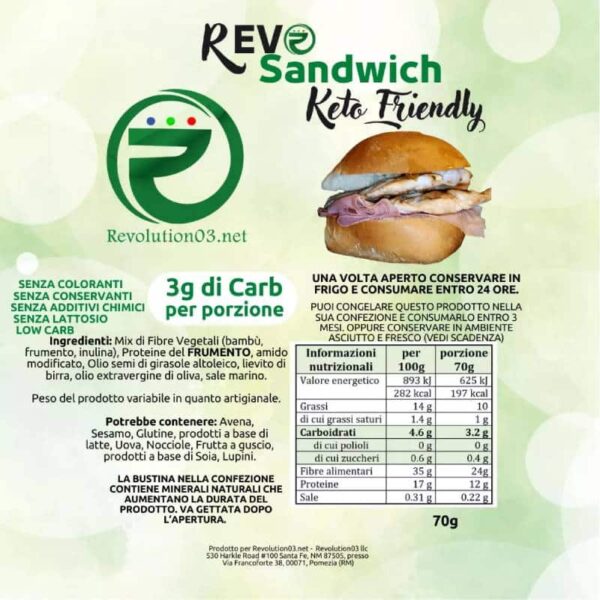 RevoSandwich 1pz. da 70g - Revolution03