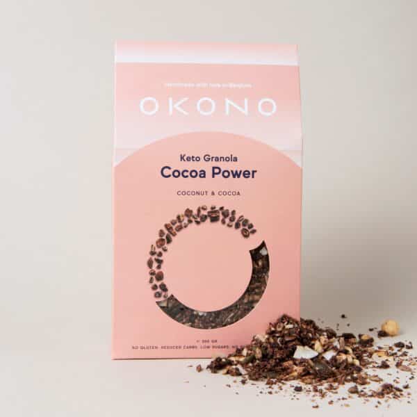 Keto Granola al Cocco e Cacao 300g - Okono