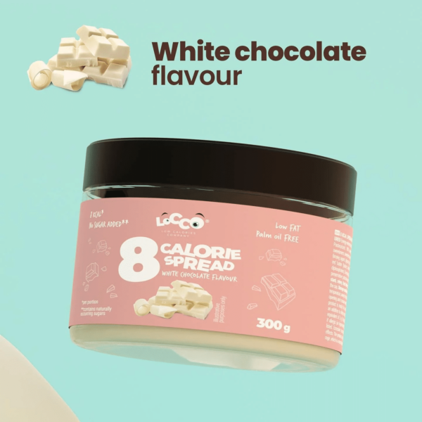 Keto Cream White Chocolate Flavor 300gr - Locco