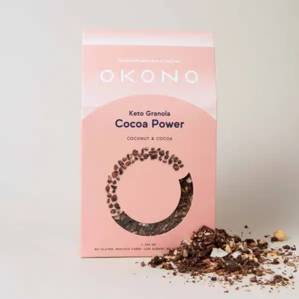 Keto Granola al Cocco e Cacao 300g - Okono