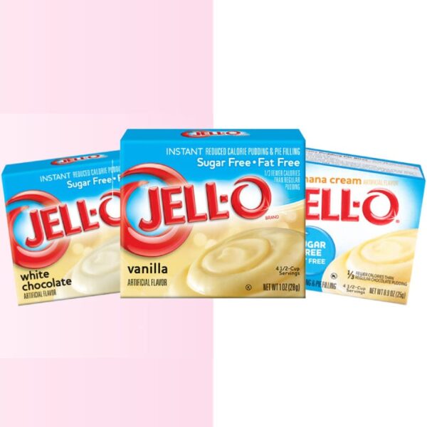 Jell-O budino istantaneo senza zuccheri e grassi