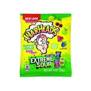 Warheads Extreme Sour Hard Candy – 56 gr