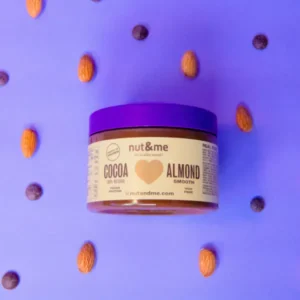 Crema croccante di mandorle e cacao smooth 250gr Nut&Me