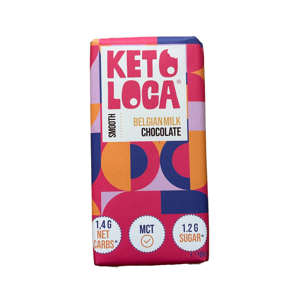 105 (1) Cioccolata Keto al latte 100gr - Keto Hero / Loca
