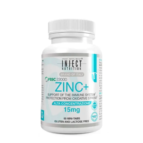 ZINC+ 60cpr - Inject Nutrition