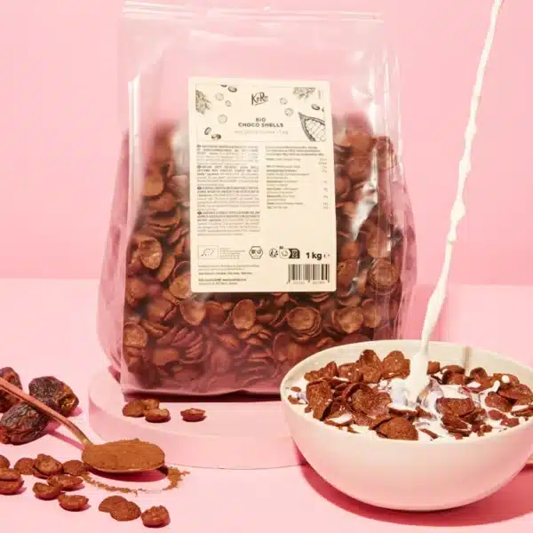 Barchette di cereali al cioccolato dolcificate con datteri bio | 1 kg