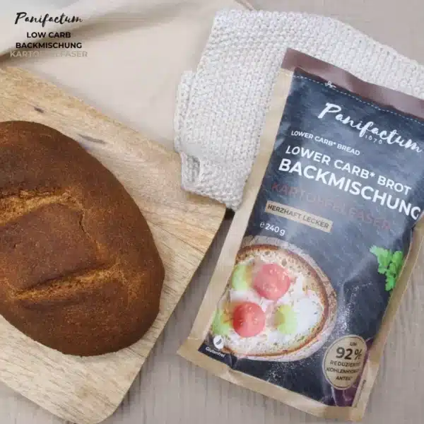 Mix per pane a basso contenuto di carboidrati e fibre di patate 240gr - Panifactum