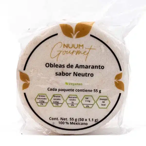 Wafer All'Amaranto 60g Nuum