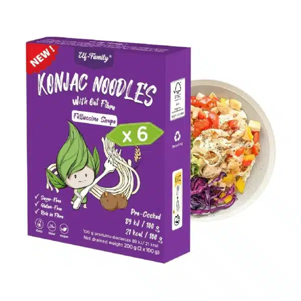 Keto Konjac Fettuccine Elf-Family 2x100gr