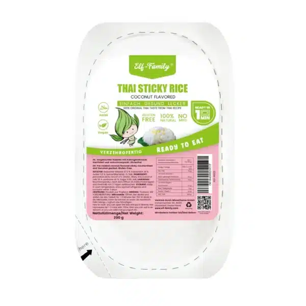 Keto Sticky Riso al Cocco Elf-Family 200gr