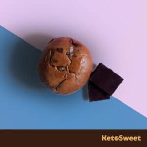 Muffin Proteico e low Carb gusto Cioccolato e Mirtillo Ketosweet 50gr