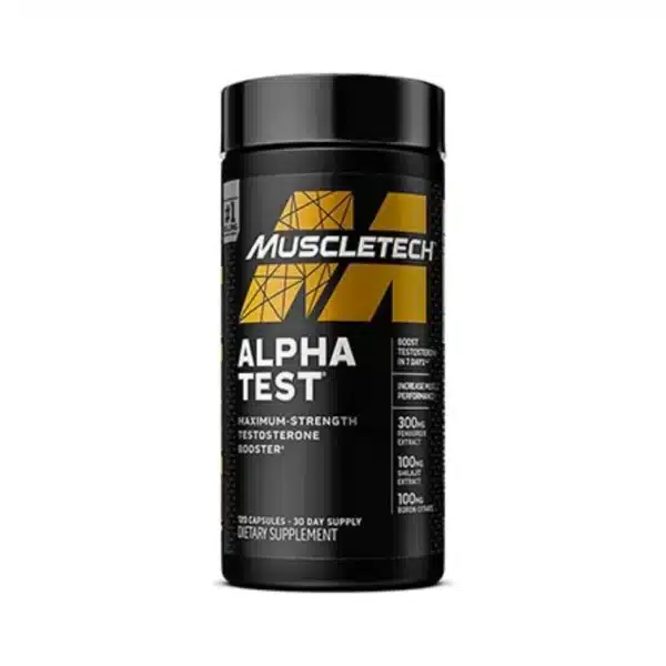 AlphaTest 120 capsule - Muscletech