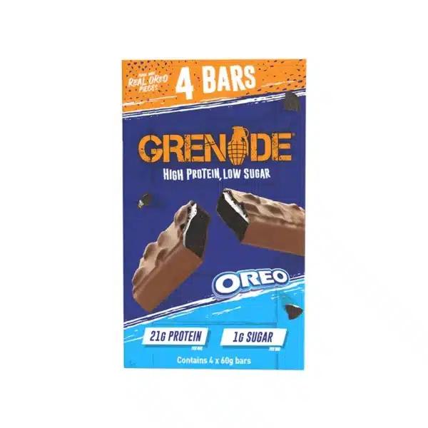 Barretta proteica al cioccolato al latte Oreo 4x 60g