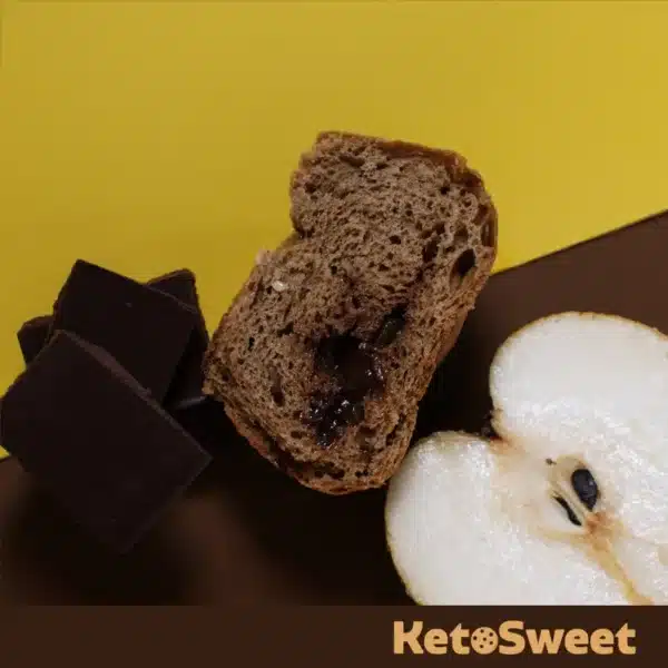 Muffin Proteico e low Carb gusto Cioccolato e Pera Ketosweet 50gr