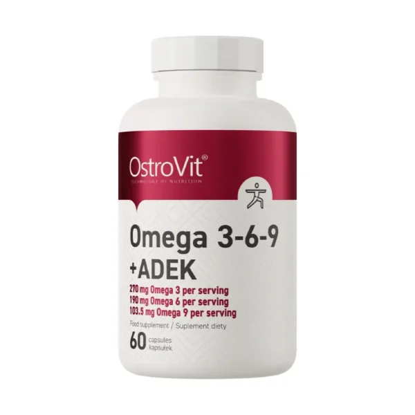 Omega 3-6-9 + ADEK 60 capsule - Ostrovit