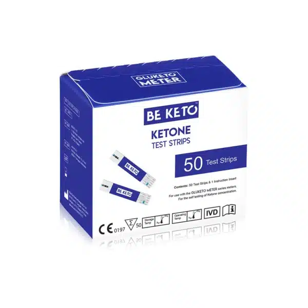 GluKeto Meter – Test a strisce per chetoni 50 pz.